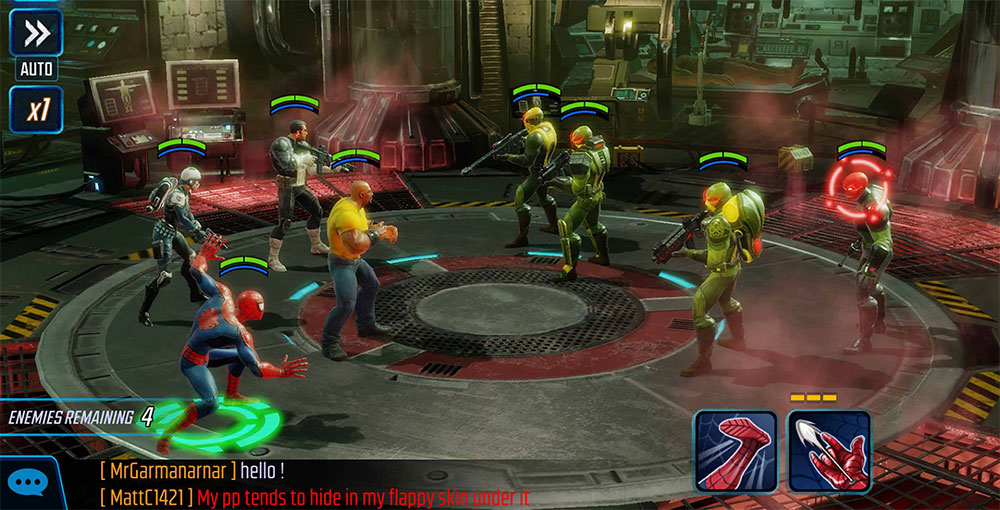 Marvel Strike Force Mod Apk - Gameplay Screenshot