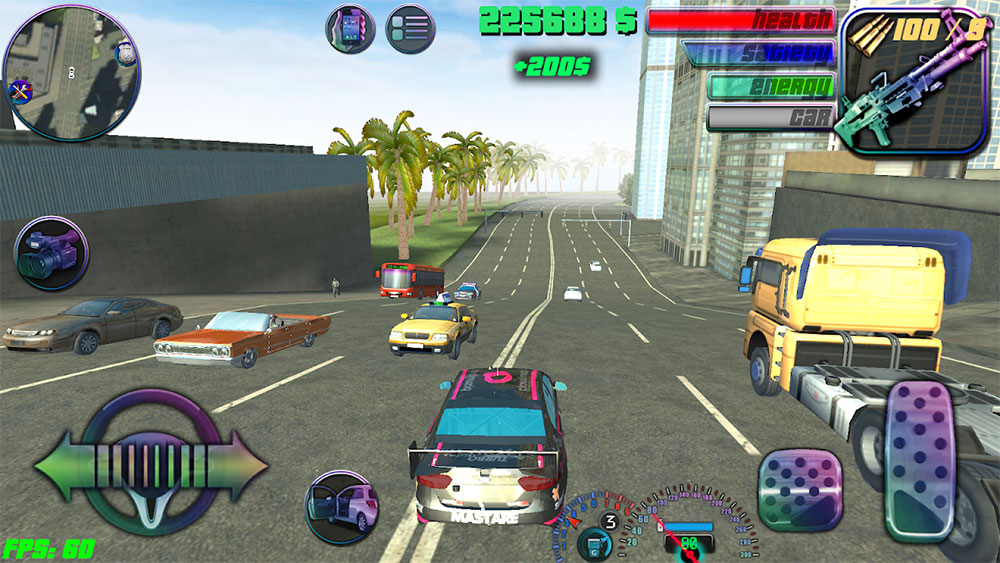 Crazy Miami Online Mod Apk - Gampelay Screenshot
