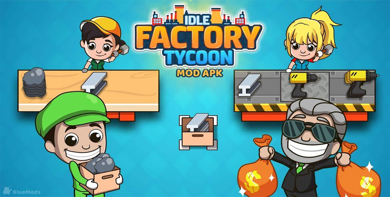Idle Factory Tycoon Mod Apk