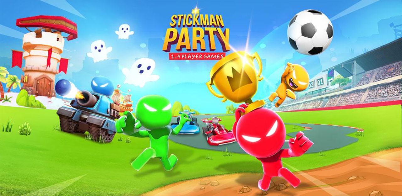 Stickman Party 1 2 3 4 Player Games Free Mod Apk