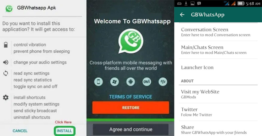 Download GBWhatsApp Apk latest version free for Android