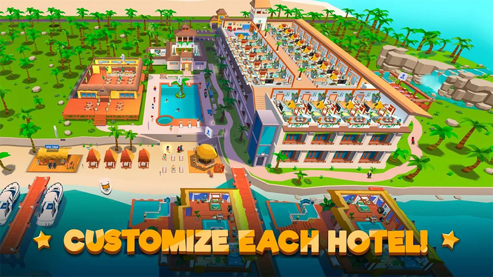 Hotel Empire Tycoon Mod Apk - Gameplay Screenshot