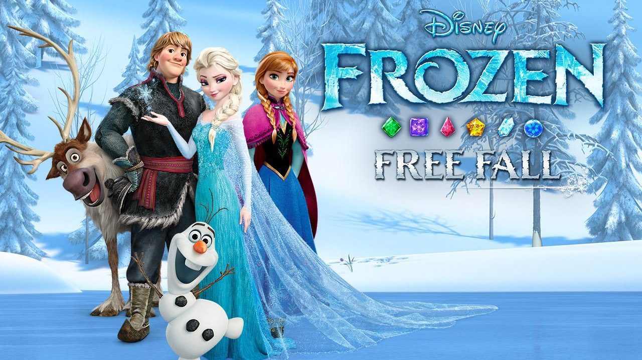 Disney Frozen Free Fall - Play Frozen Puzzle Games Mod Apk