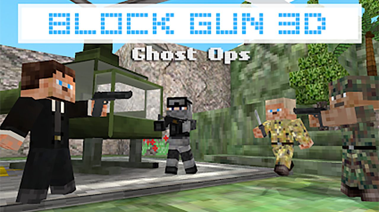 Block Gun 3D: Ghost Ops Mod Apk