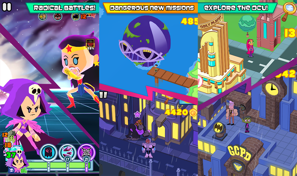 Teen Titans GO Figure MOD APK - Gameplay Screenshot