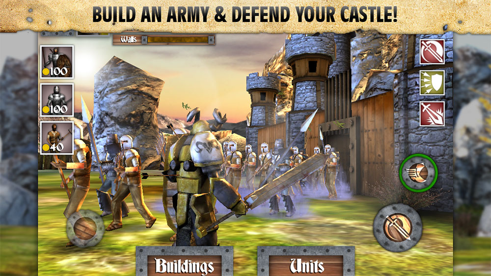 Heroes and Castles - ActionCastle Defense Mod Apk