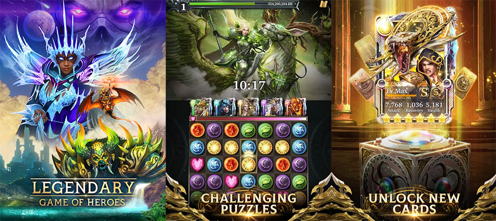 Legendary: Game of Heroes - Fantasy Puzzle RPG Mod Apk