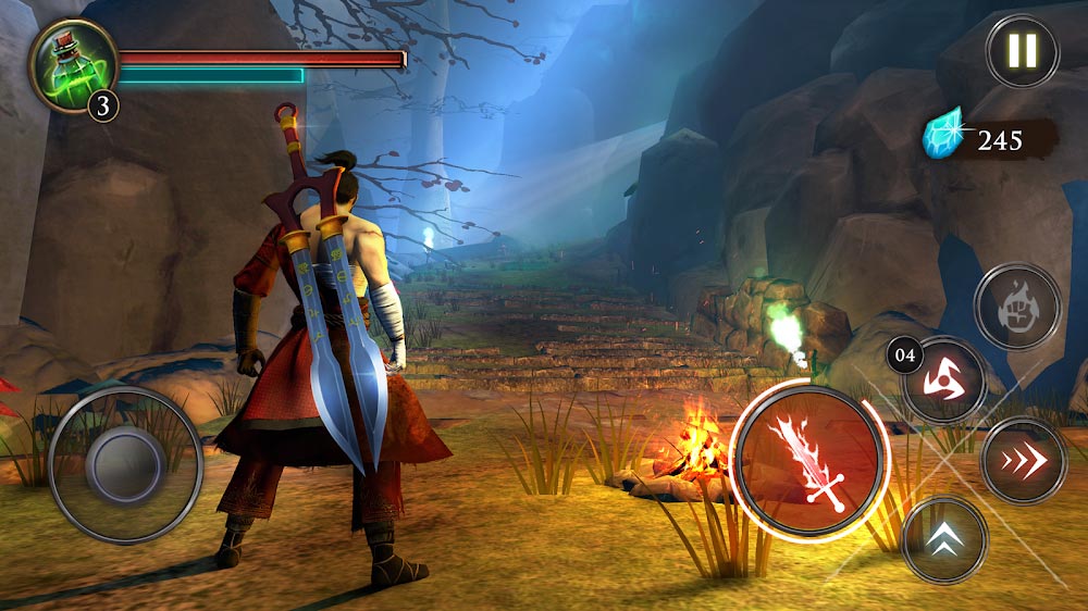 Takashi Ninja Warrior Mod Apk - Gameplay Screenshot