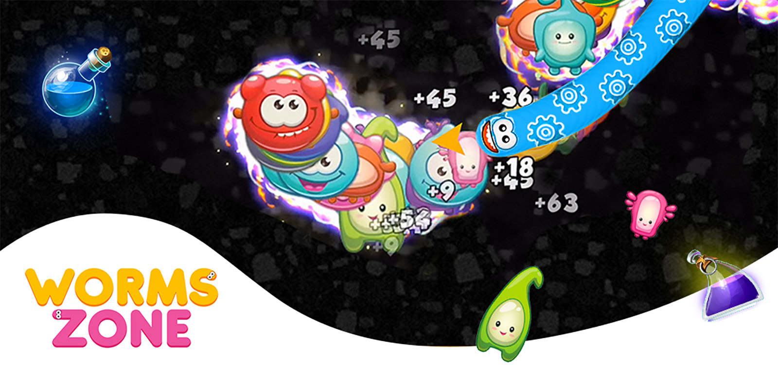 Worms Zone.io Mod Apk 2.2.3-a (Unlimited Coins/Skins Unlock)