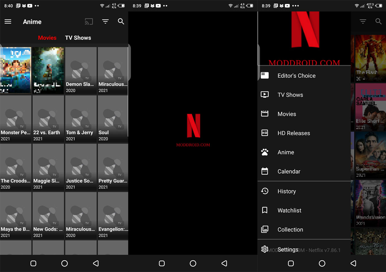 Netflix SV4 APK - App Screenshot