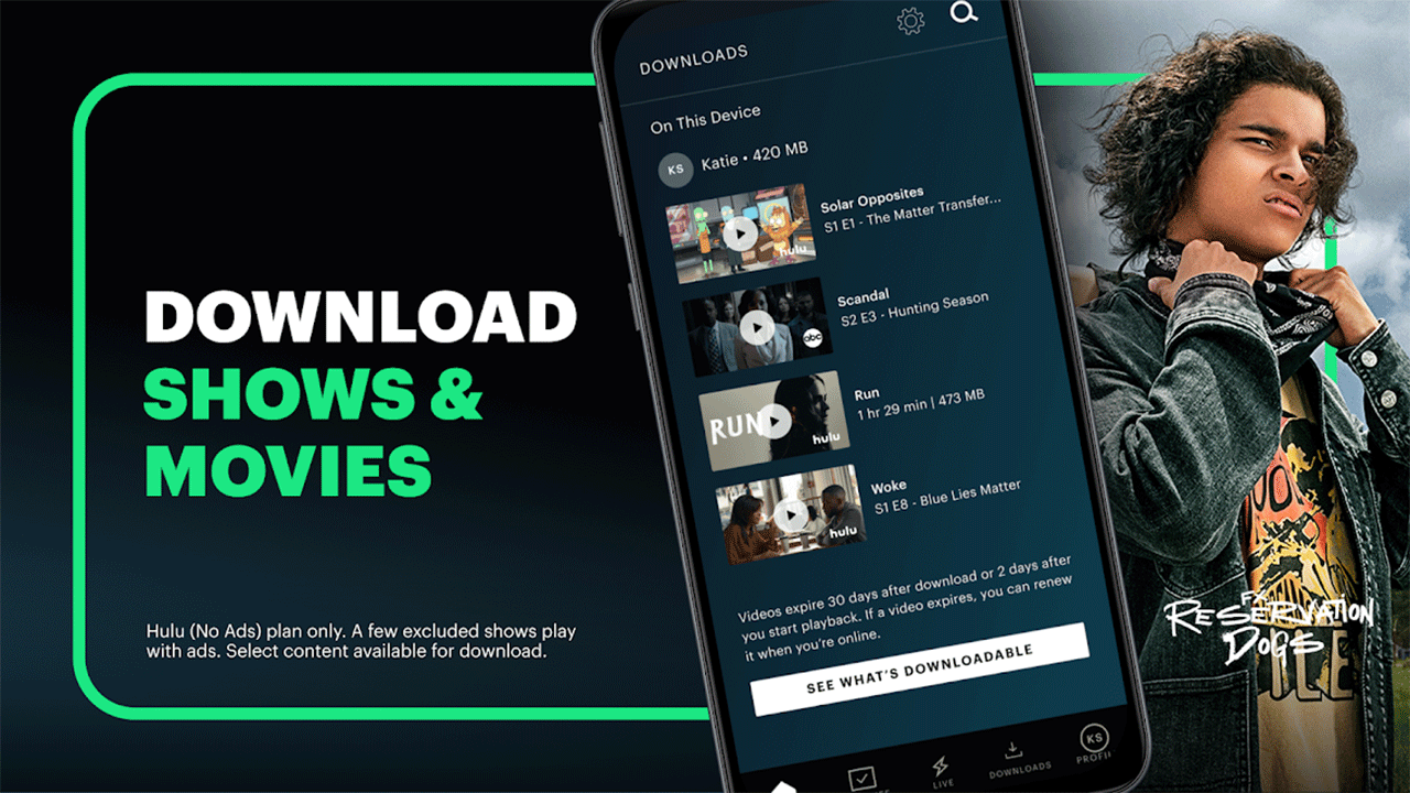 Hulu Premium MOD APK - App Screenshot