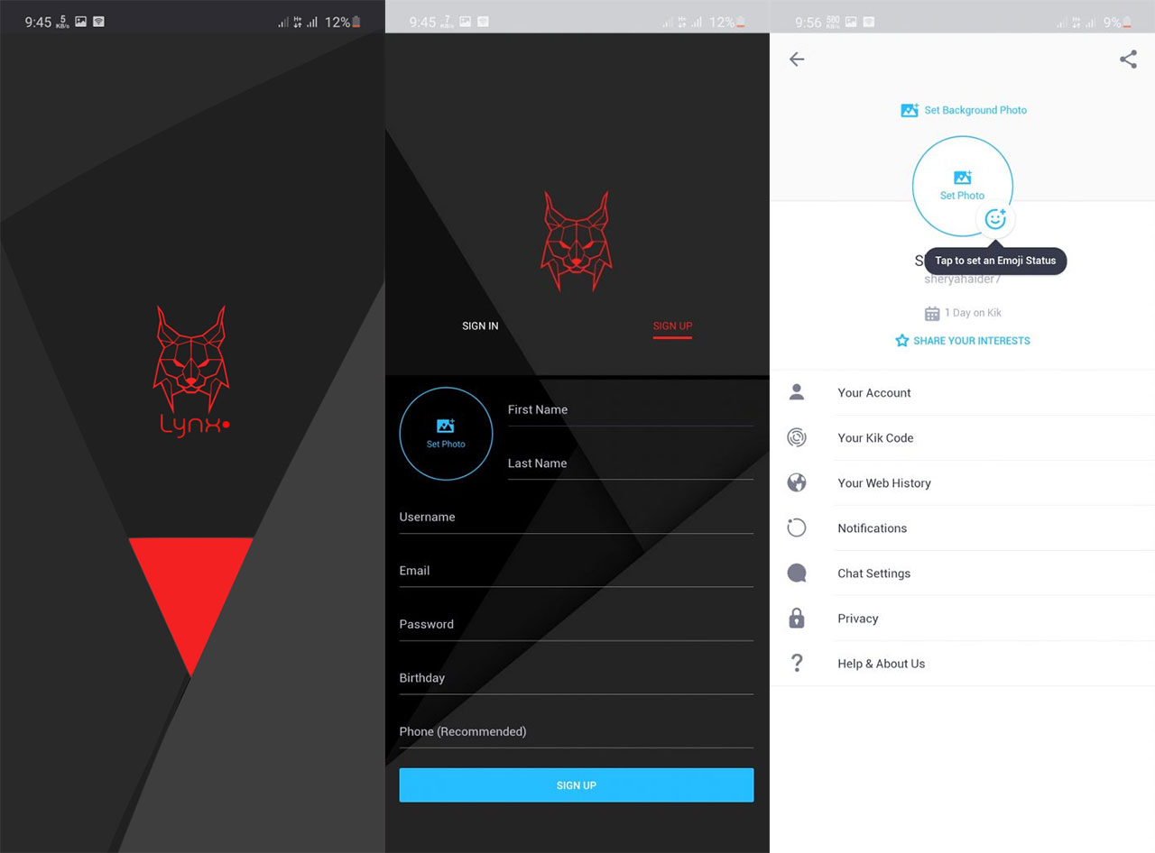 Lynx Remix APK - App Screenshot