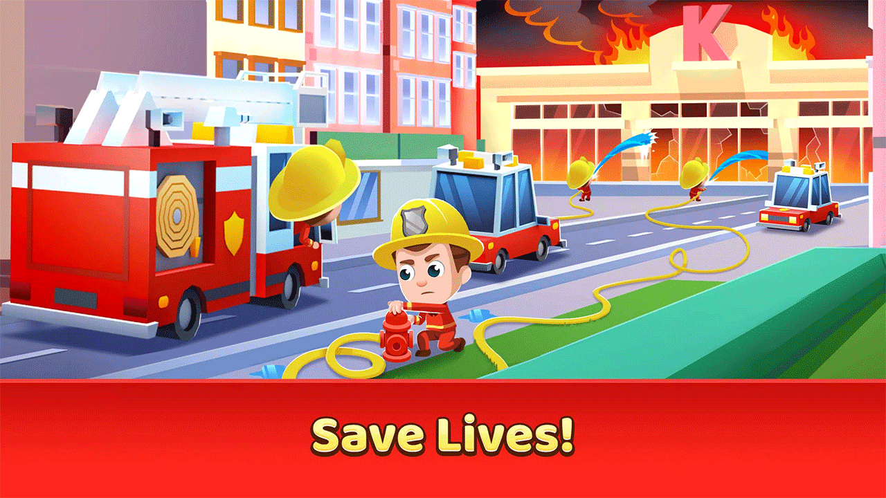 Idle Firefighter Tycoon 1.35 (Unlimited Money)