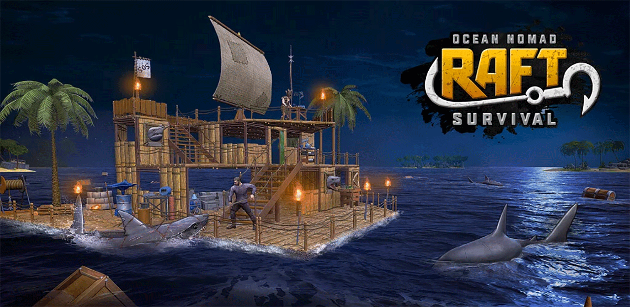 Raft Survival: Ocean Nomad 1.211.0 (Unlimited Coins)