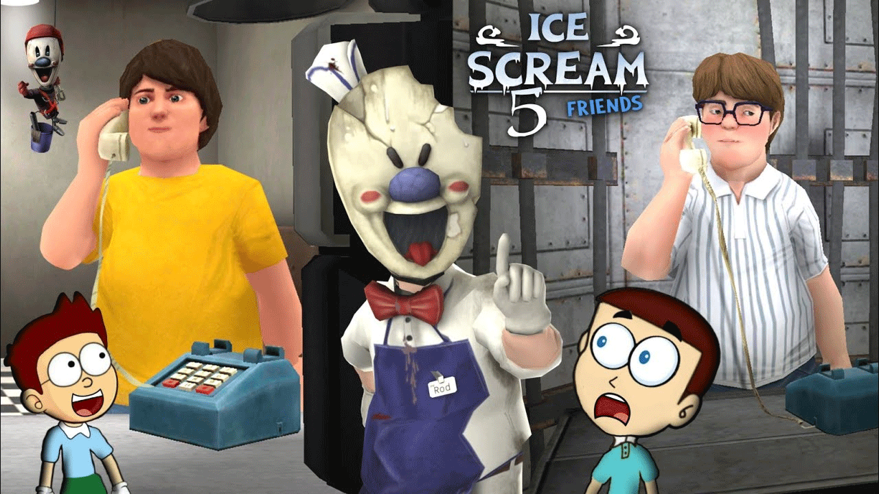 Ice Scream 5 Friends: Mike’s Adventures 1.2.2 (Unlimited Traps/Ammo, Dumb Enemies)