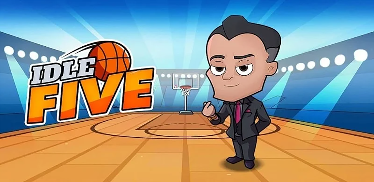 Idle-Five-Basketball-tycoon-Mod-APK