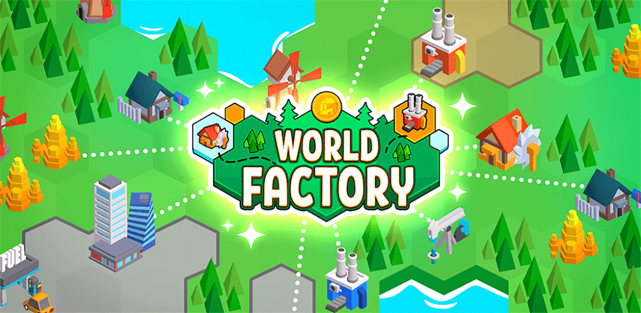 Factory World: Connect Map 1.4.4 (Free Shopping)